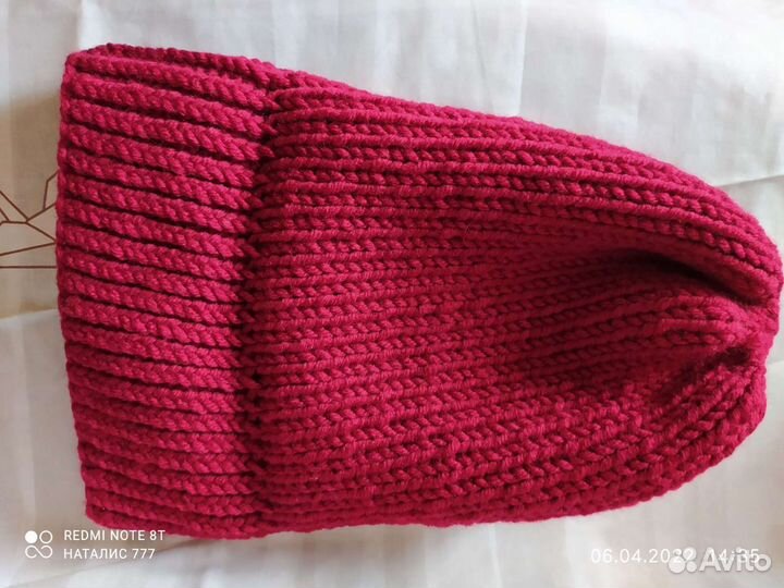 Комплект шапка и снуд женский
