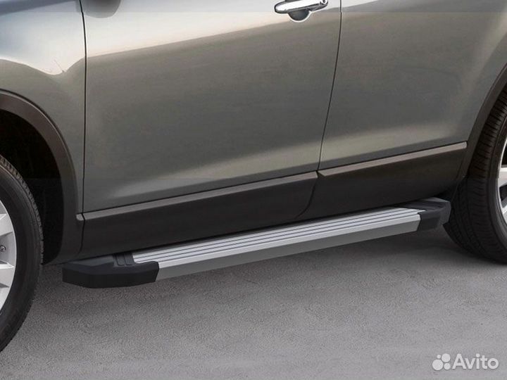 Подножки боковые пороги Hyundai Creta, 2015-2020 R