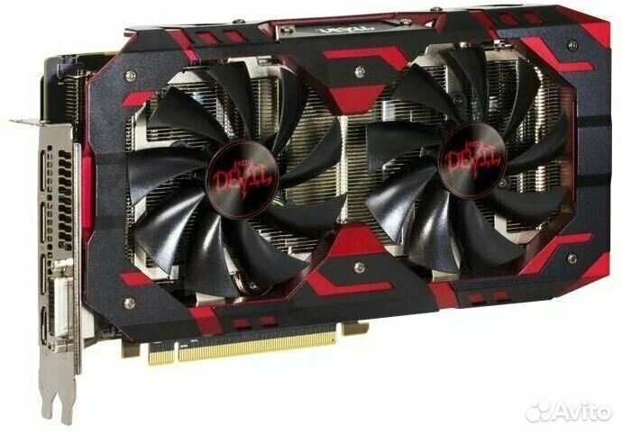 Видеокарта powercolor red devil rx 580 8gb oc