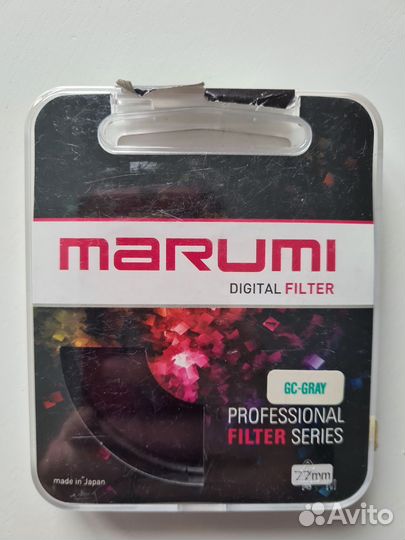 Фотофильтр 77mm. Marumi GC gray