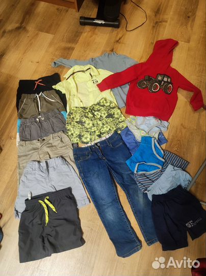 Вещи для мальчика пакетом 4-5 лет
