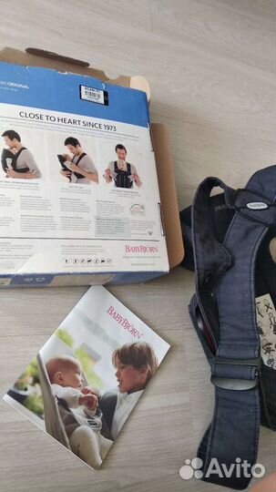 Кенгуру-рюкзак для новорожденных Baby bjorn