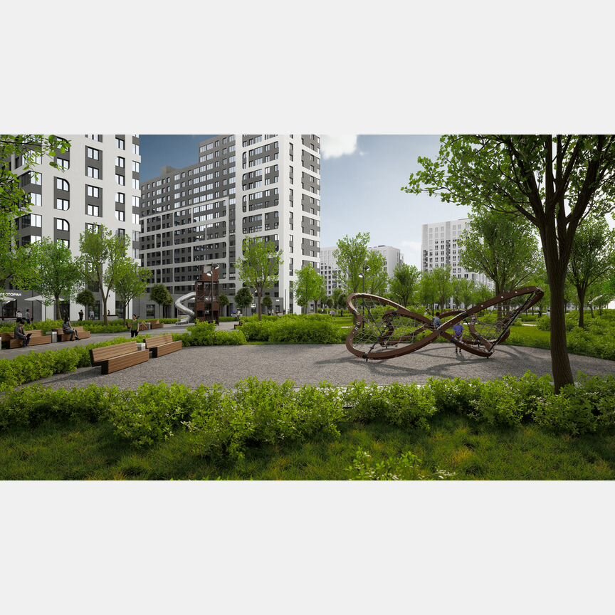 Квартира-студия, 29,2 м², 14/15 эт.