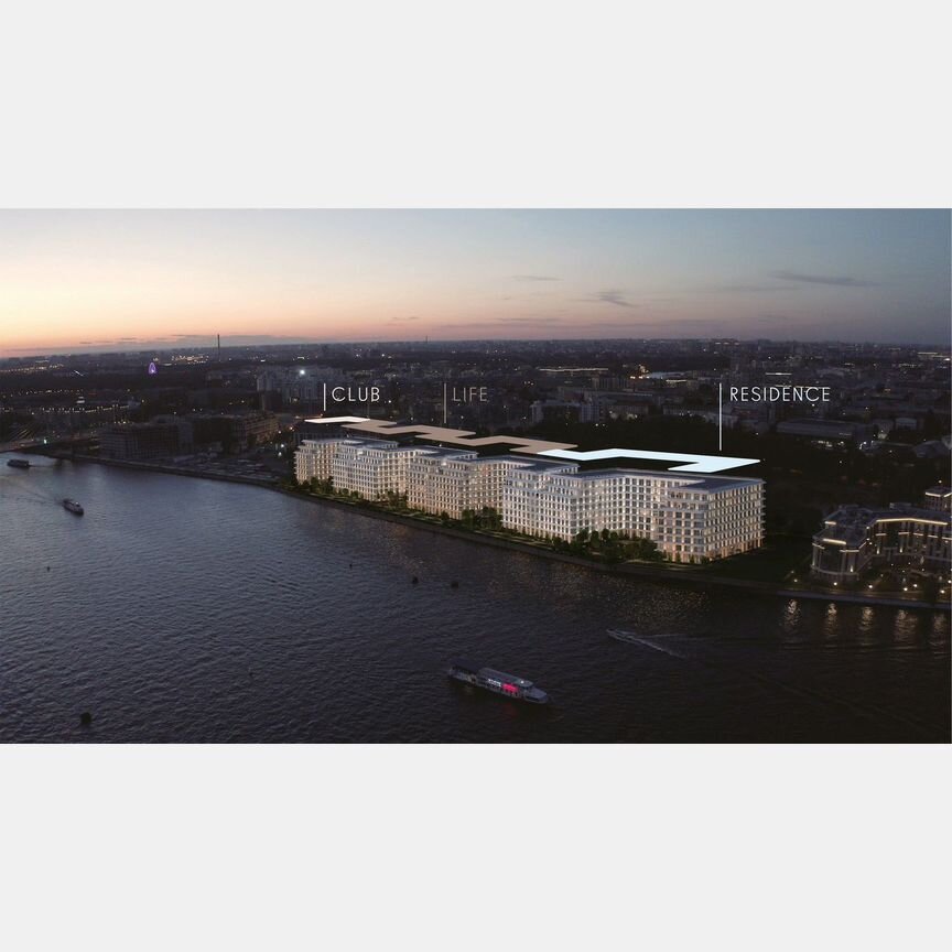 1-к. апартаменты, 48,8 м², 7/8 эт.