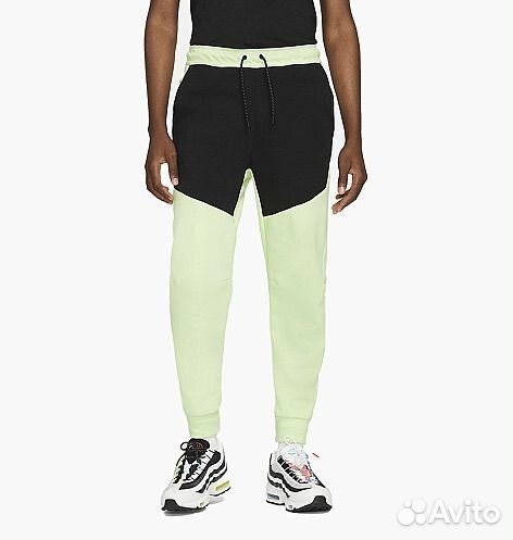 Брюки Nike Sportswear Tech Pants Lime Black