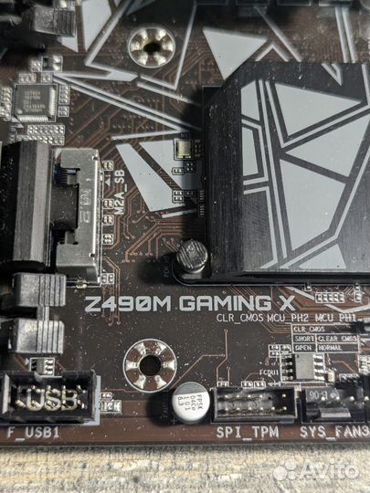 Материнская плата z490m gaming x