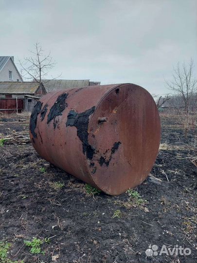 Бочка металлическая