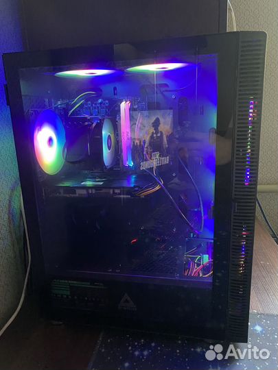 Игровой пк intel i3 12100/rx 6600