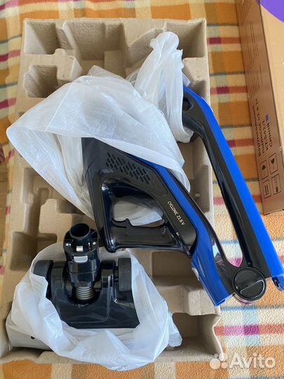 Вертикальный пылесос kitfort 2 в 1 kt 542