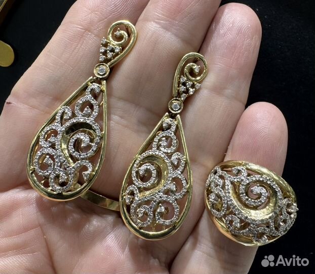 Золотой комплект 585 проба