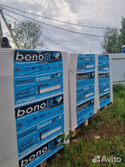 Газоблоки бонолит
