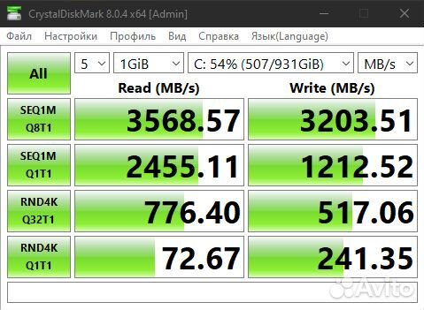 Игровой пк / rtx 3060ti / i5 12400f