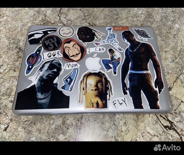 Накладка на корпус и на клавиатуру macbook pro 13