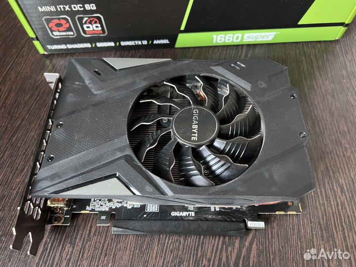 Видеокарта gtx 1660 super mini 6 gb