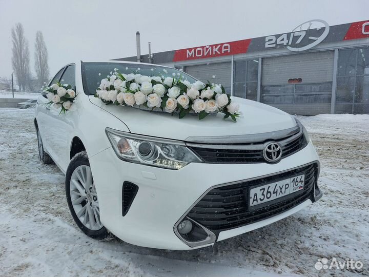 Свадебные украшения на машину