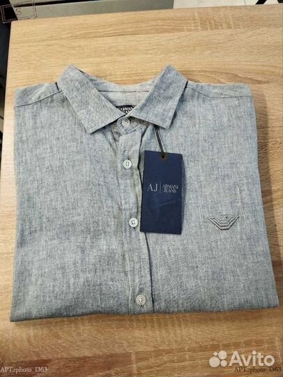 Рубашка Лён Armani