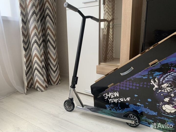 Трюковый самокат tm scooter новый