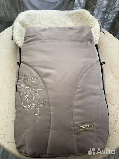 Спальный мешок/конверт зимний из овчины Womar
