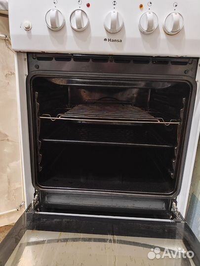 Плита электро- газовая бу hansa