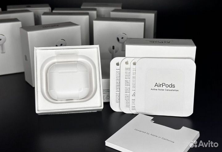 AirPods 4 с шумоподавлением (гарантия + доставка)