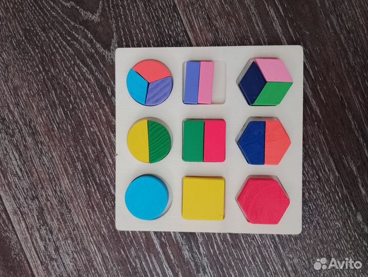 Деревянные вкладыши фигуры