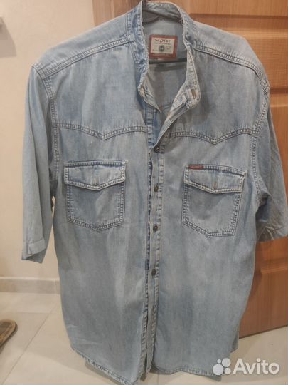 Продам джинсовую рубашку