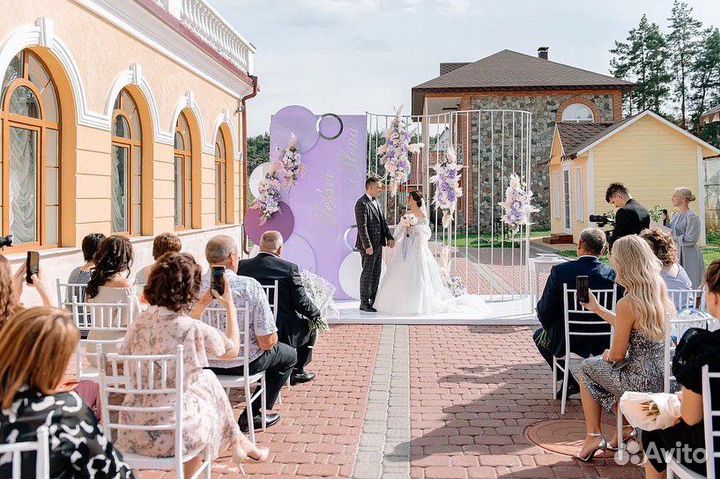 Оформление свадебного зала и выездной регистрации