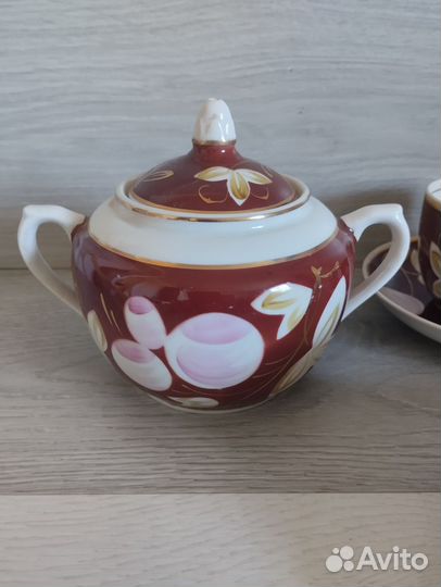Чайный сервиз Вербилки СССР Слива