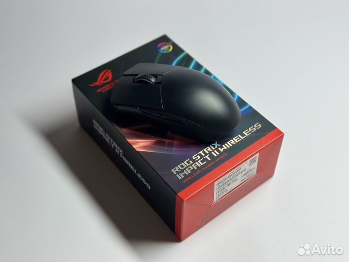 Беспроводная игровая мышь Asus ROG Impact ll