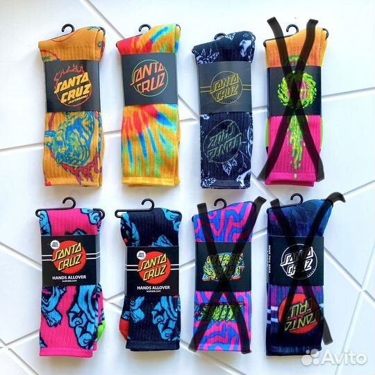Носки Santa Cruz 43-46 размер