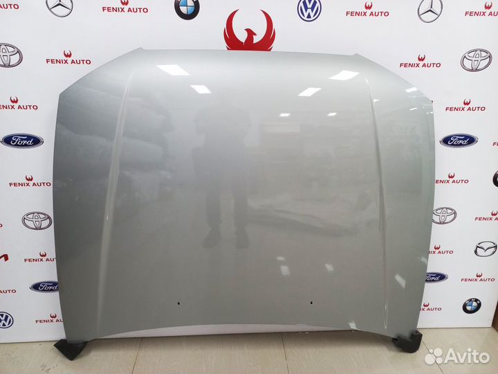 Капот крашеный Хендай Акцент Серебристый