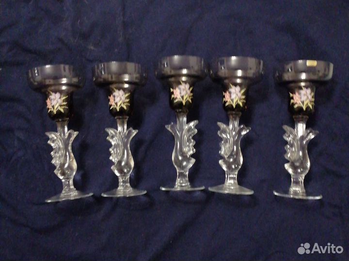 Набор старинных подсвечников