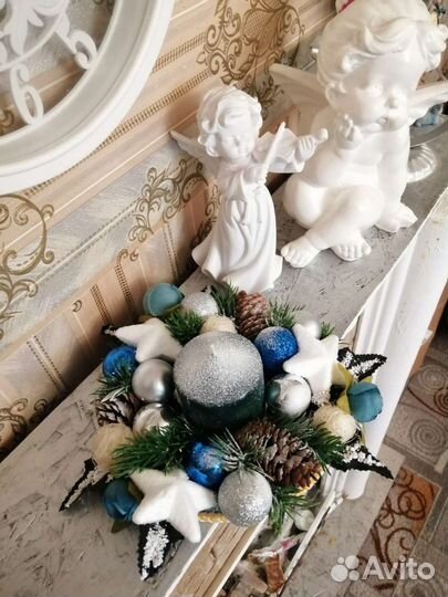 Новогодние подсвечники