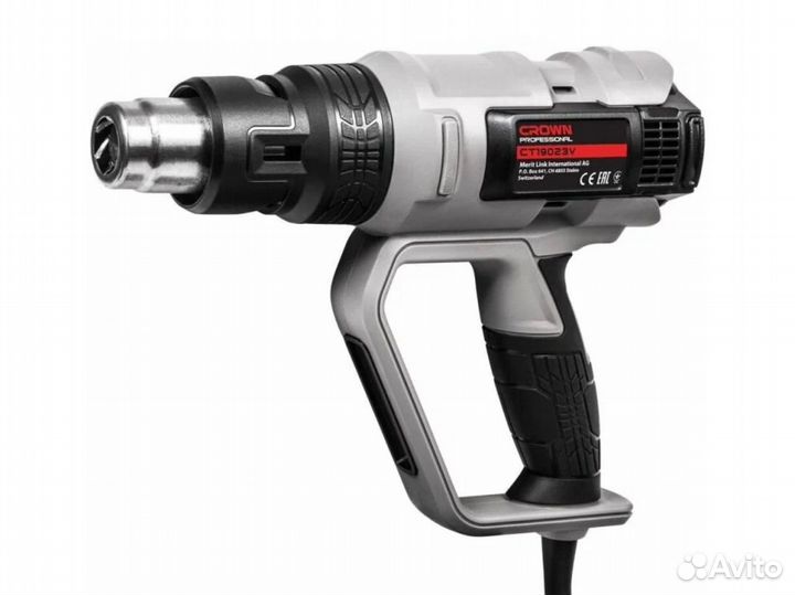 Фен строительный crown professional CT19023K