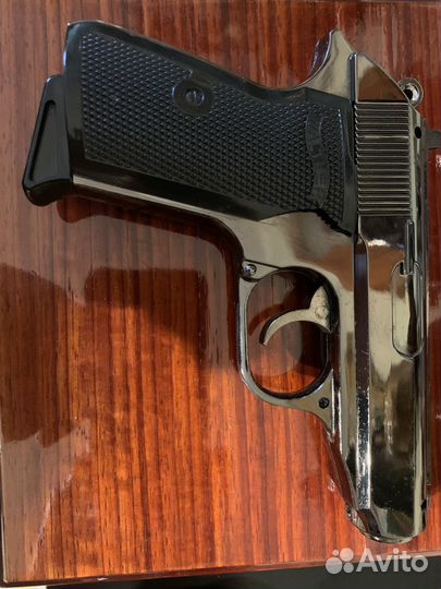 Пистолет зажигалка walther оригинал металл