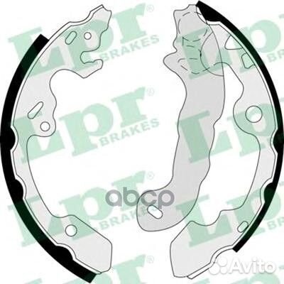 Комплект тормозных колодок 07380 07380 Lpr