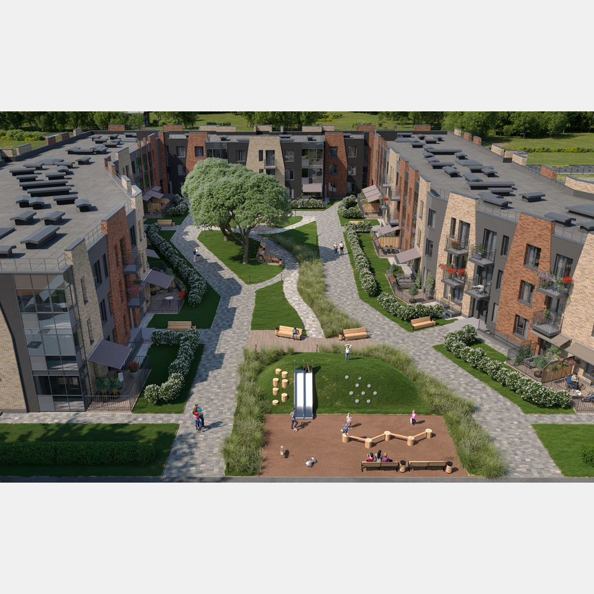1-к. квартира, 44,2 м², 1/3 эт.