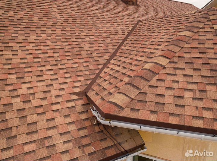Гибкая черепица / однослойная, многослойная