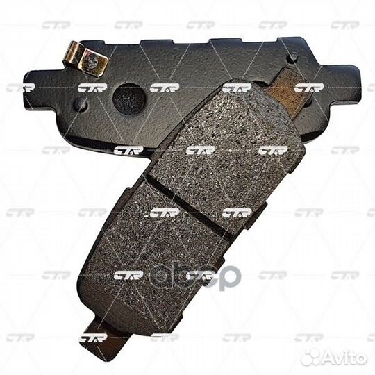 CKN-17 Колодки тормозные дисковые зад GK0