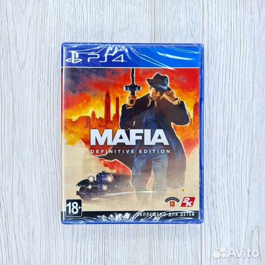 Mafia: Definitive Edition (PS4). Диск новый