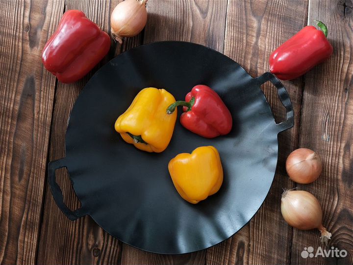 Садж из вороненой стали 50 см