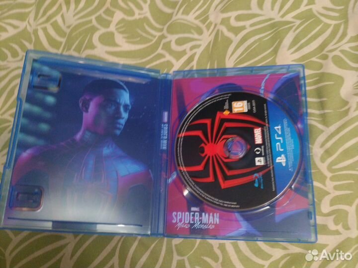 Spider man miles morales ps4 диск