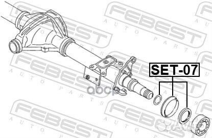 Кольцо ABS (комплект) SET007 Febest