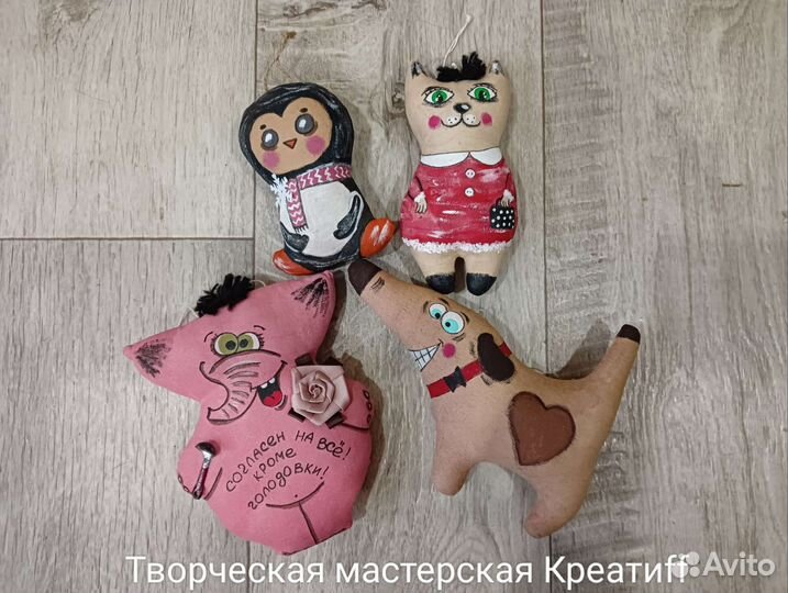 Текстильные игрушки