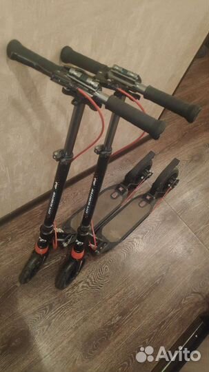 Самокат взрослый с большими колесами