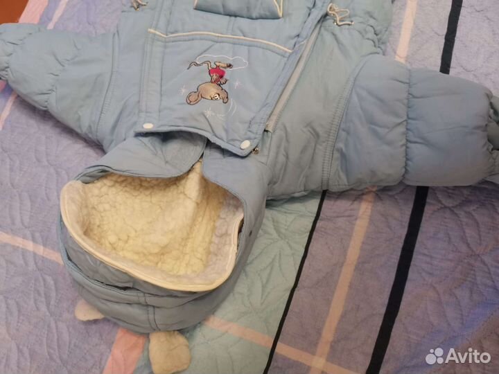 Детский комбенизон (конверт) зимний