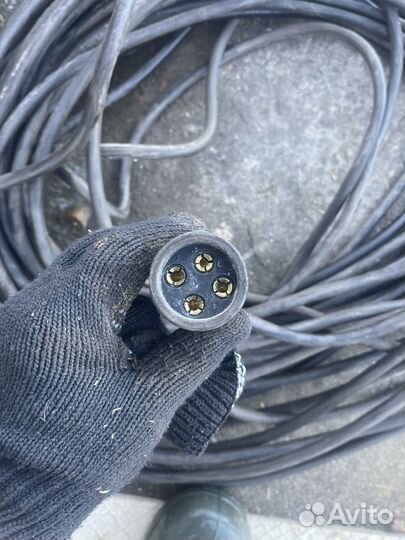 Кабель медный силовой бу