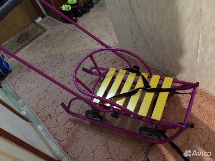 Сани-мобиль Премиум, санки на колесах