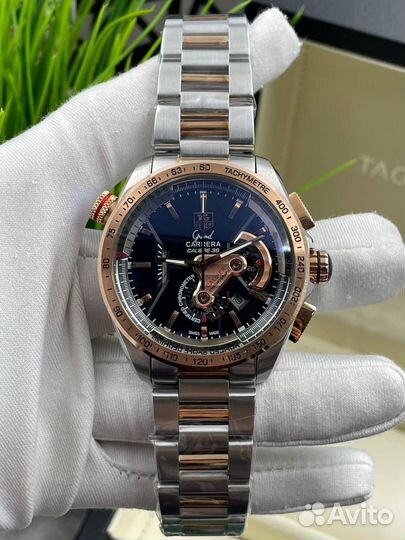 Шикарные мужские часы Tag Heuer grand Carrera