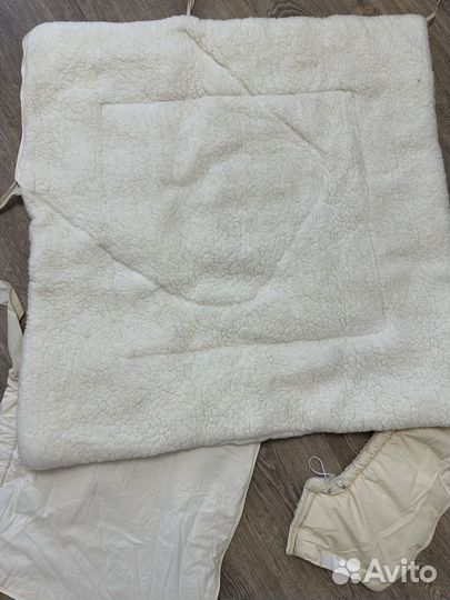 Конверт одеяло на выписку зима